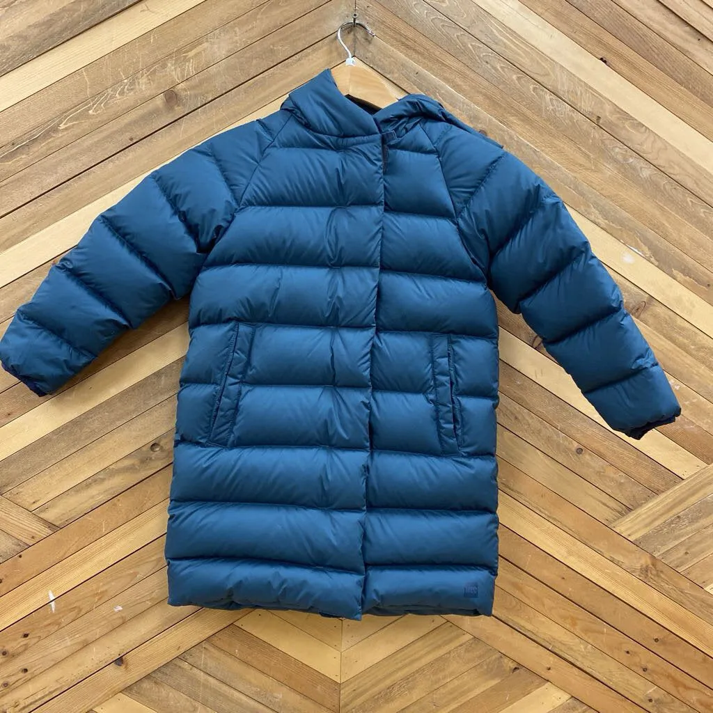 MEC - Kids Long Down Jacket - MSRP $190: Blue-children-6