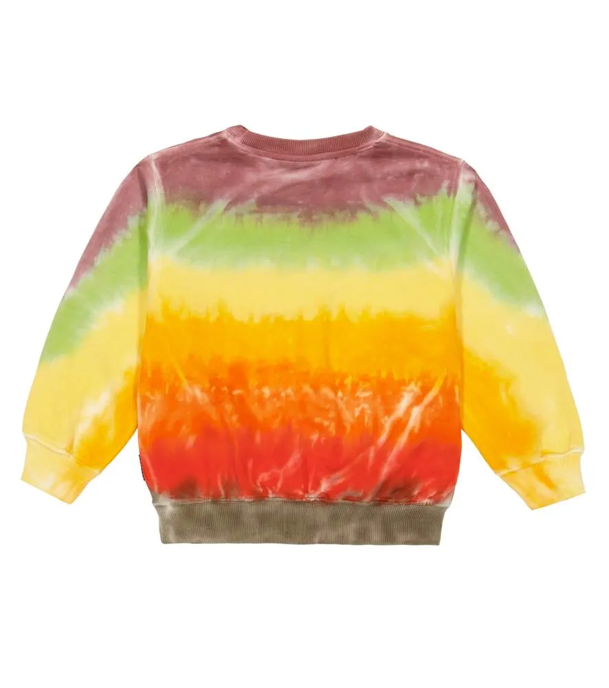 Monti striped Molo cotton sweatshirt, multicolored