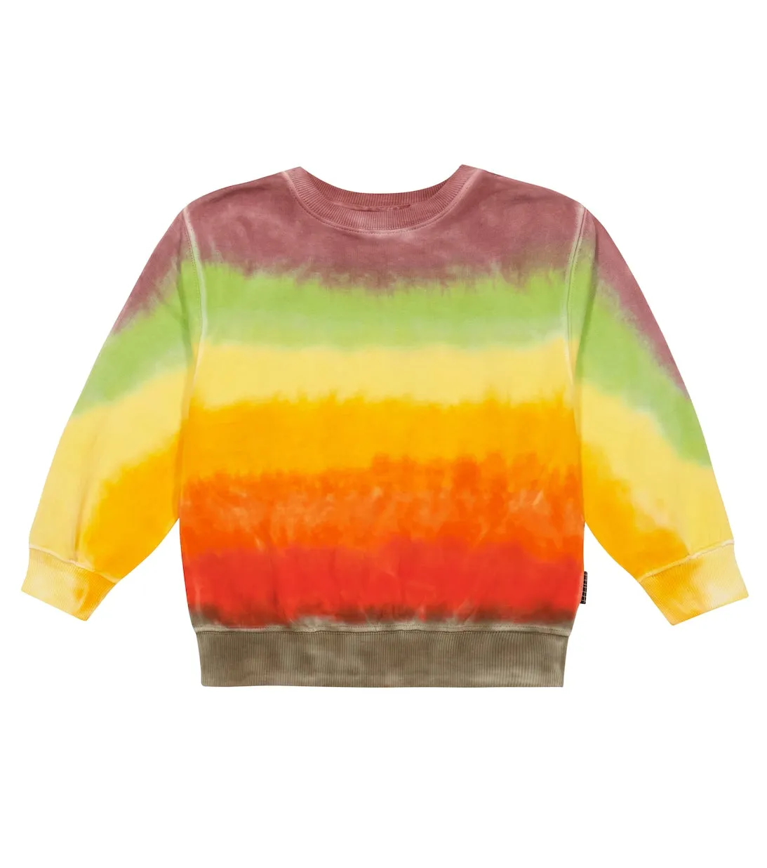 Monti striped Molo cotton sweatshirt, multicolored