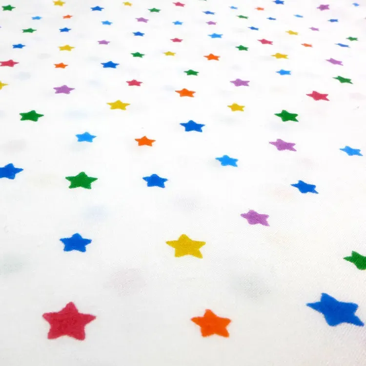 Multicolour Star Single Bedding Set