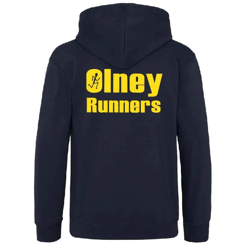 Olney Runners Children's Hoodie - French navy