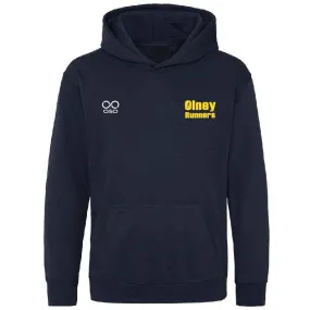 Olney Runners Children's Hoodie - French navy