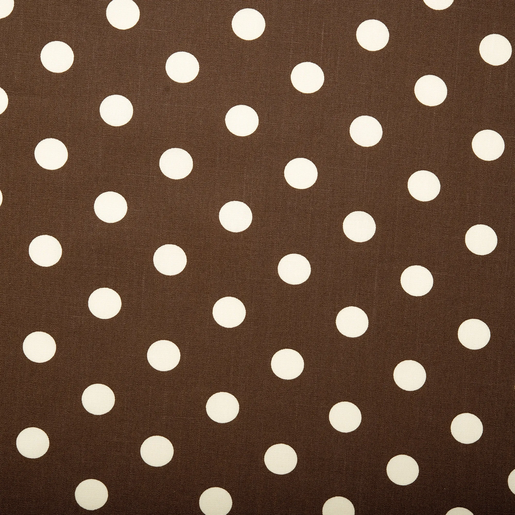 Printed Craft Canvas - TIC-TAC-TOE - Dots - Brown