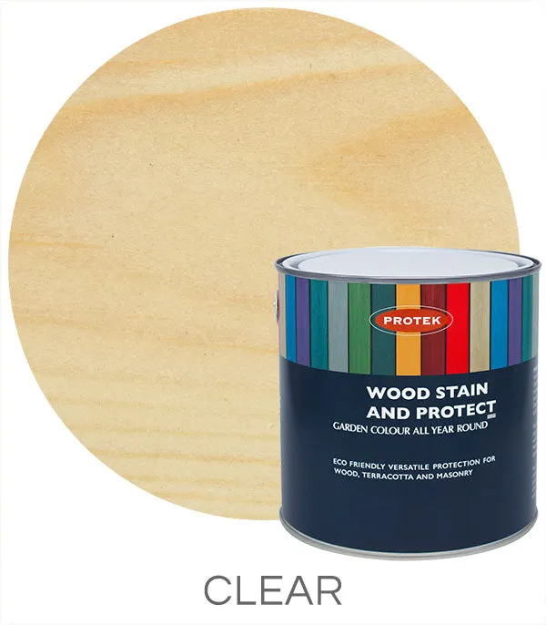 Protek Wood Paint - 2.5 Lt Wood Stain & Protect