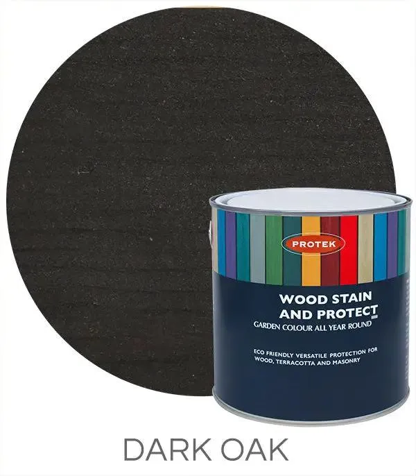 Protek Wood Paint - 2.5 Lt Wood Stain & Protect