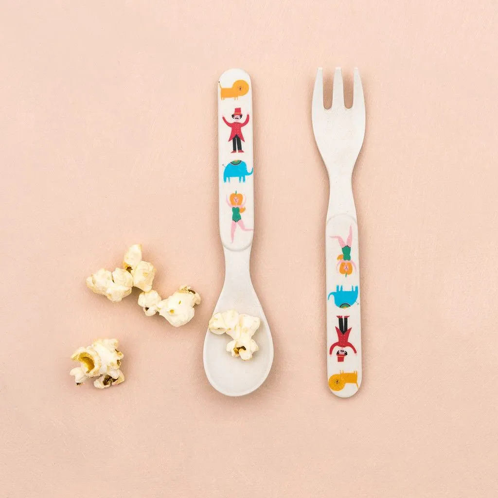 Rex Big Top Circus Bamboo Cutlery