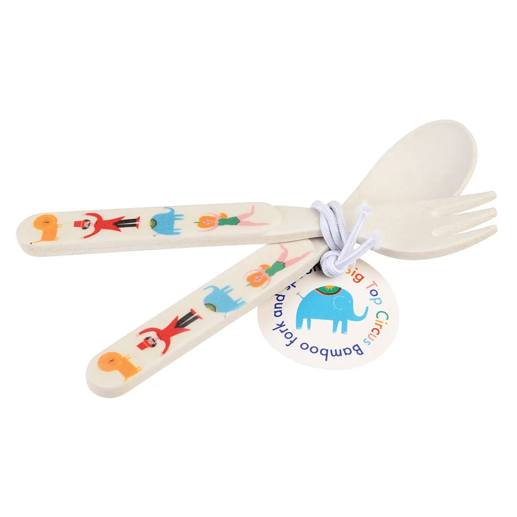 Rex Big Top Circus Bamboo Cutlery