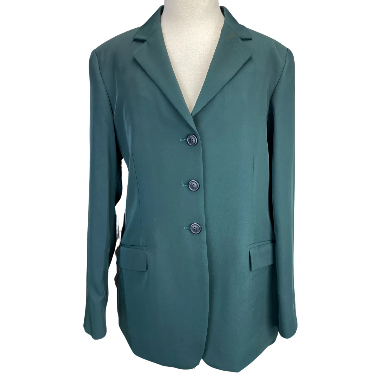 RJ Classics 'Hampton' Washable Show Coat in Green - Children's 16R