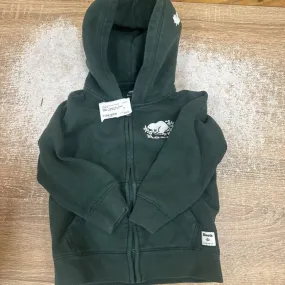 Roots- Toddler Zip Hoodie- MSRP $ 68: Green -children-3T