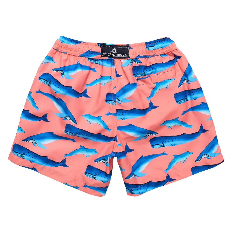 Snapper Rock Whale Tail Swim Short B90120 - Peach