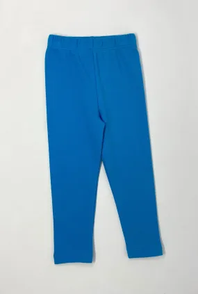 Straight Leggings - Turquoise