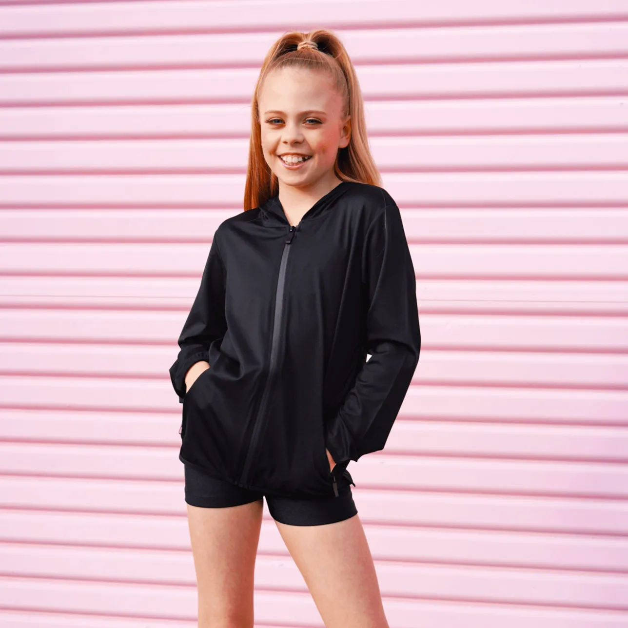 Studio 7 Children's Dance Jacket - Black