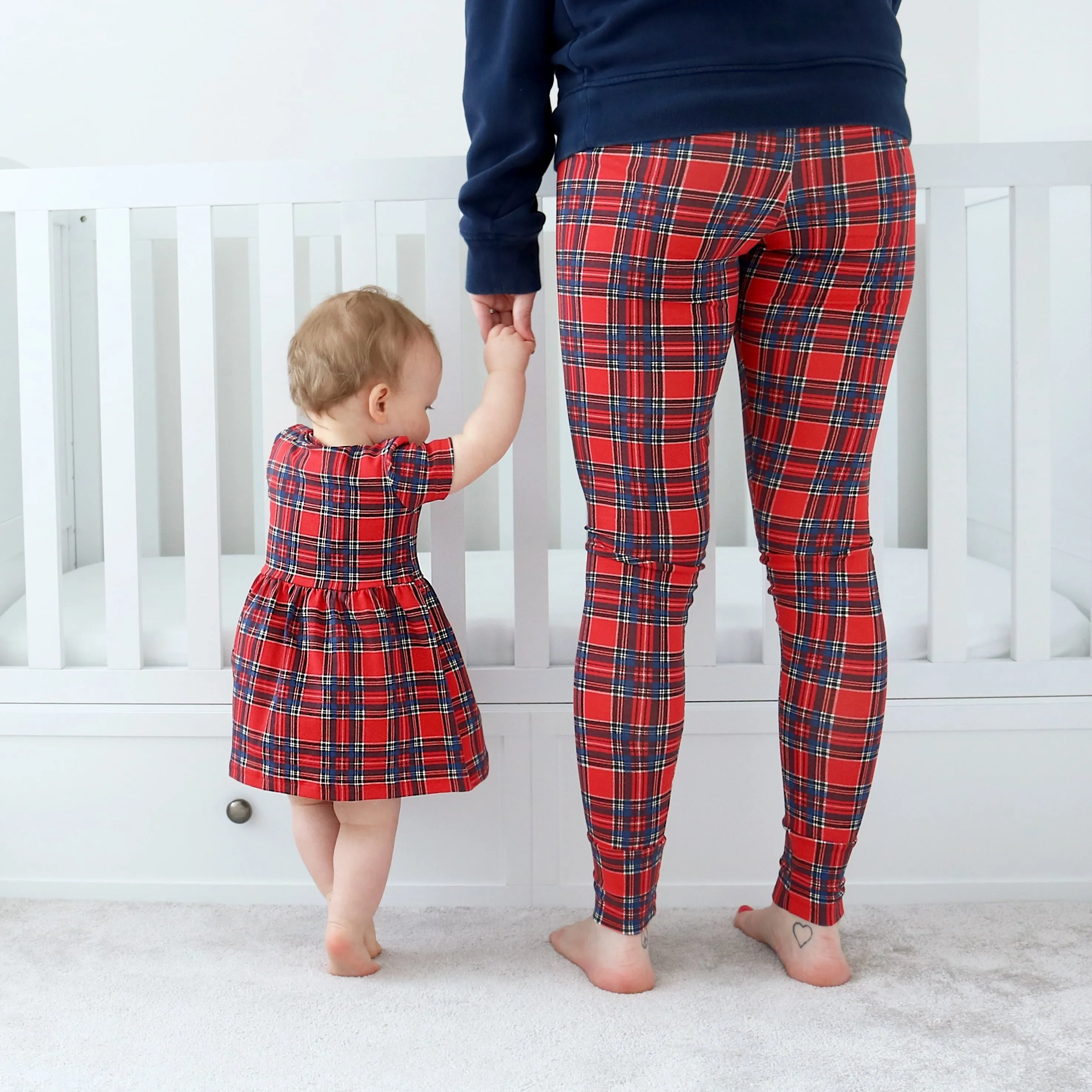 Tartan print Child & Baby Leggings