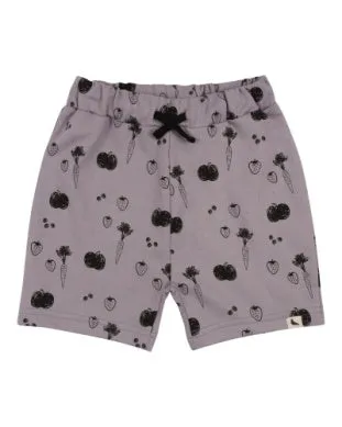 Turtledove Fruity Print Shorts