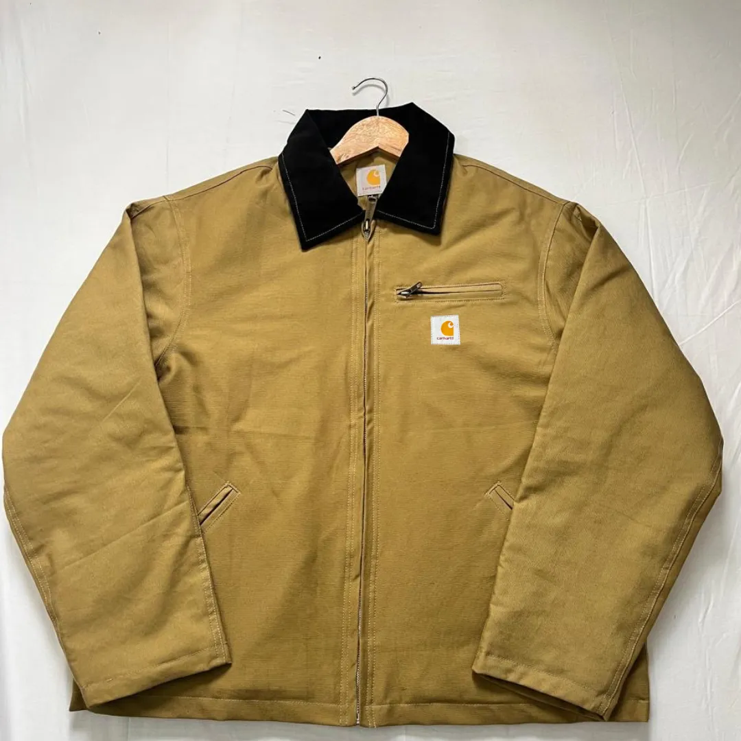 Vintage Carhartt Rework Style Tan Detroit Jackets - MOQ 35 pcs