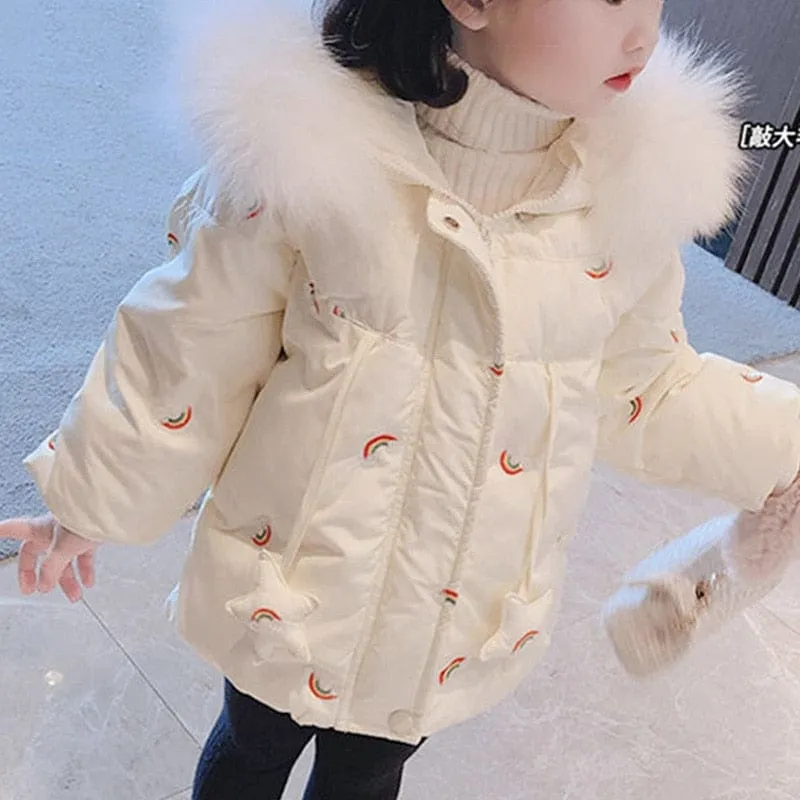 Winter Children's Quilted Hooded Jacket