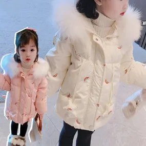 Winter Children's Quilted Hooded Jacket