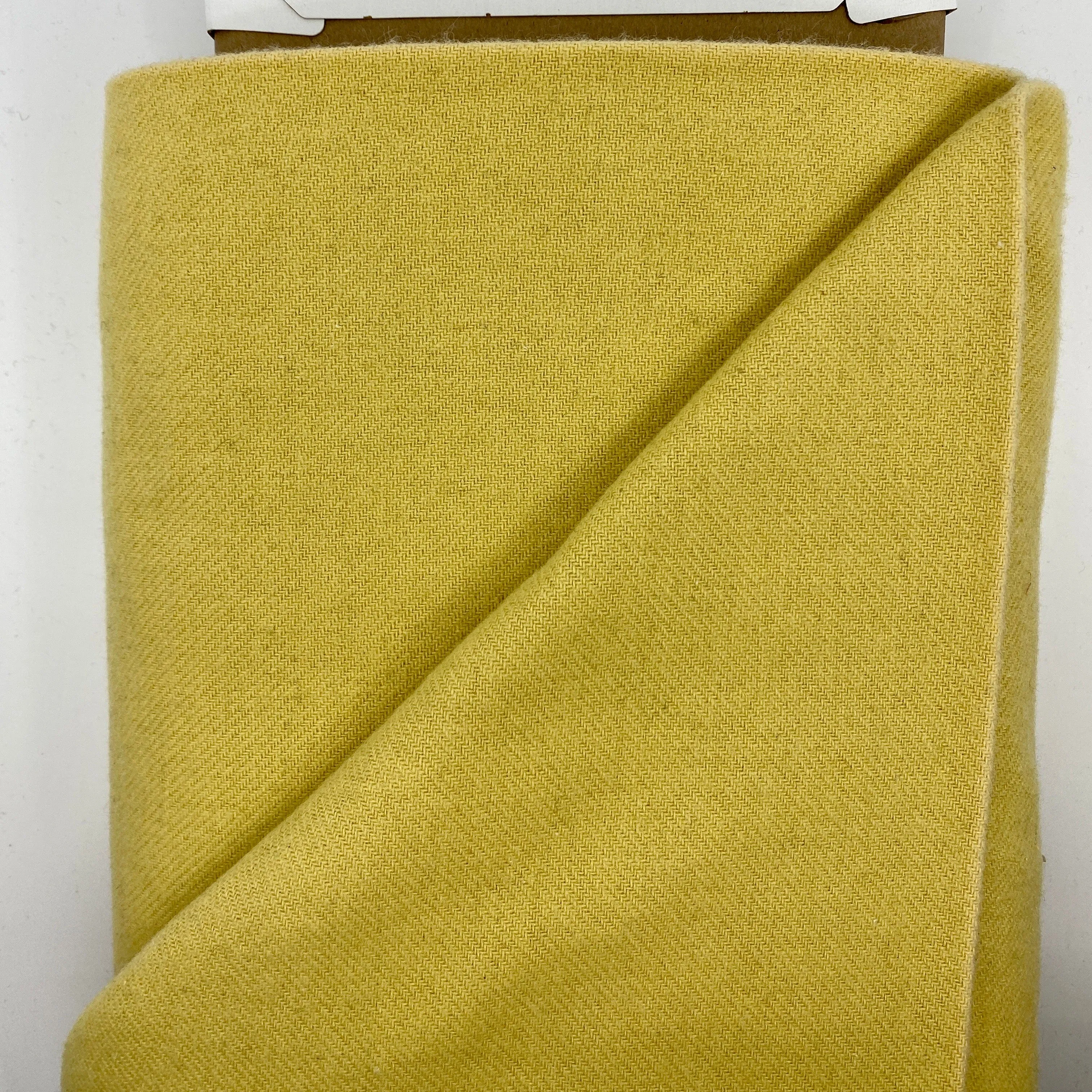 Yellow Wool Blend Coating, 60"